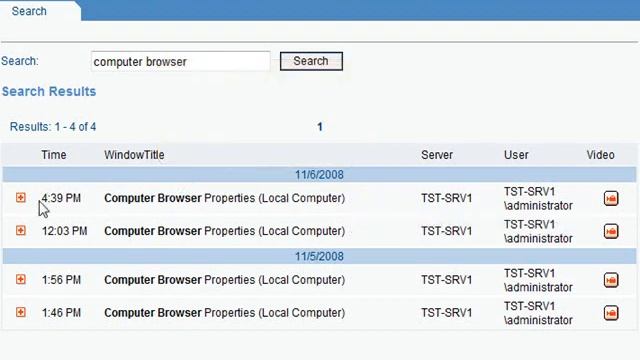ObserveIT Free-Text Search Demo - 640X480 смотреть онлайн