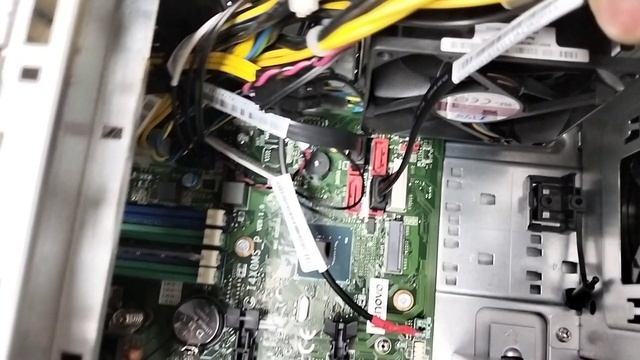 Lenovo Think center P340 M.2 Nvme SSD slot upgrade. смотреть онлайн