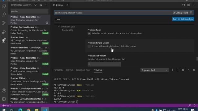 [Re-Start React.js] 02. 리액트 개발 환경 셋팅하기 - VSCode에 익스텐션 설치와 설정값 적용하기 смотреть онлайн