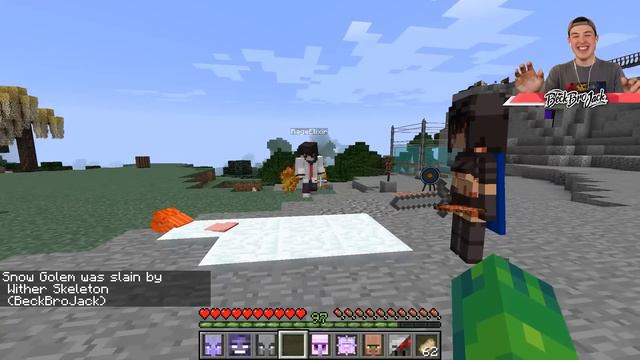 Morphing EVERY MOB into a GIRL in Minecraft! смотреть онлайн