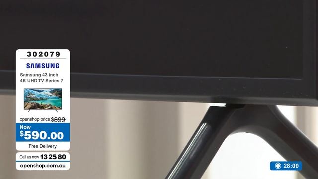 Samsung Series 7 43" TV- Openshop 09/12/2019 смотреть онлайн