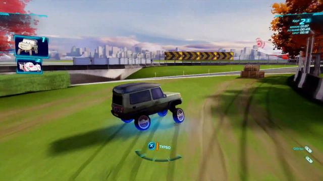 Майлс Карданвал взял реванш на трассе "Спринт: Терминал" и приехал первым! смотреть онлайн