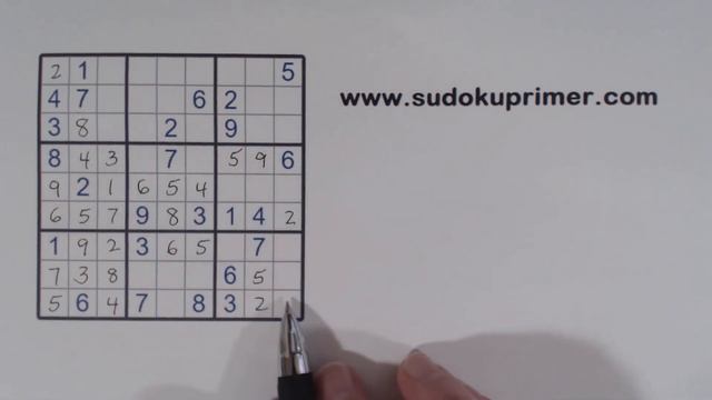 Sudoku Primer 321 - Using Two URs Together - Subscriber Submission смотреть онлайн