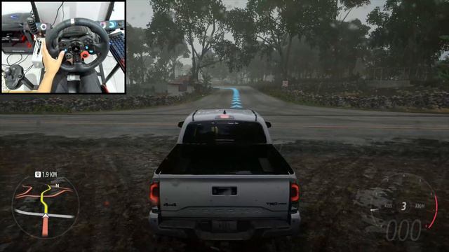 Forza Horizon 5 Toyota Tacoma | Logitech G29 Gameplay смотреть онлайн