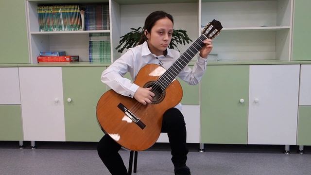 Олег Киселёв"Мелодия из кинофильма" исполняет Тарасова Софья смотреть онлайн