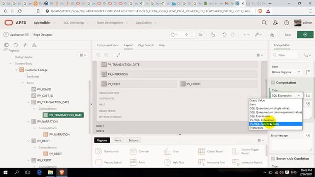 computation in oracle apex смотреть онлайн