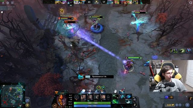 Dota 2 Мэтиас Манки Кинг в лёгкой. Я суппорчу его на Лионе. У нас полная команда смотреть онлайн
