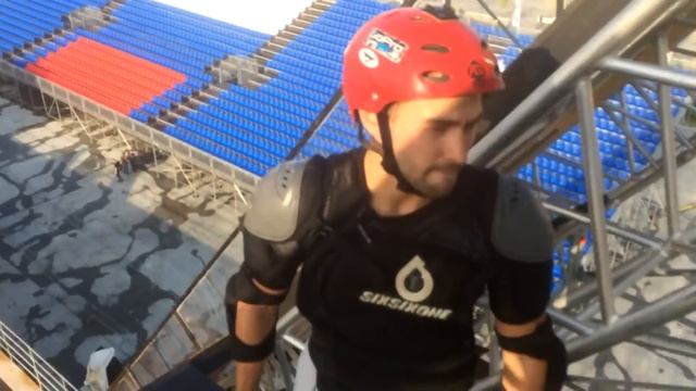 Russian X Challenge Часть 2. Антон Мешков первый русский скейтер на Биг Эйре смотреть онлайн