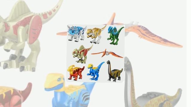 Детский конструктор Динозаврики