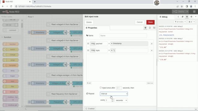 Node-Red connect with 2 PowerLogic meters save data log to Microsoft Office Excel| CSV file смотреть онлайн