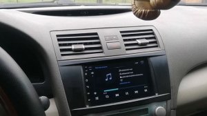 Стук сзади Камри 40