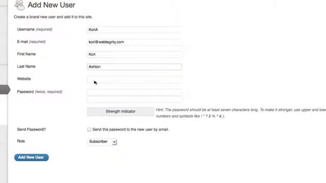 How to Add a New User in WordPress смотреть онлайн