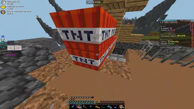 Играю на сервере cloudyland.net и комбо крутые !) смотреть онлайн