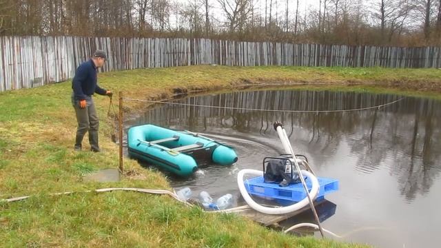 Испытание и работа мини земснаряда смотреть онлайн