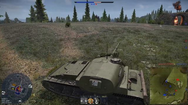 When You Play This Tank No Armor Exists || Object 120 in War Thunder [1440p 60FPS] смотреть онлайн