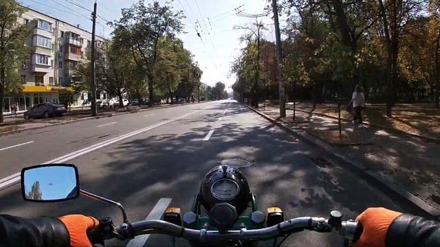 Шавуха і мотопокатуха.Мт 9 Дніпро, перша 1000 км ??.