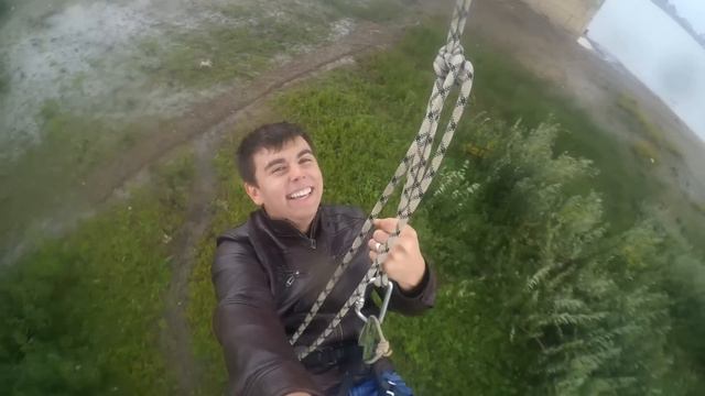 Экстрим парк., прыжки с моста - Томск. ДСМ. смотреть онлайн