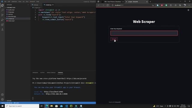 Streamlit Web Scraper | Preparing HTML Soup | Complete Streamlit Python Course | Tutorial 2 смотреть онлайн