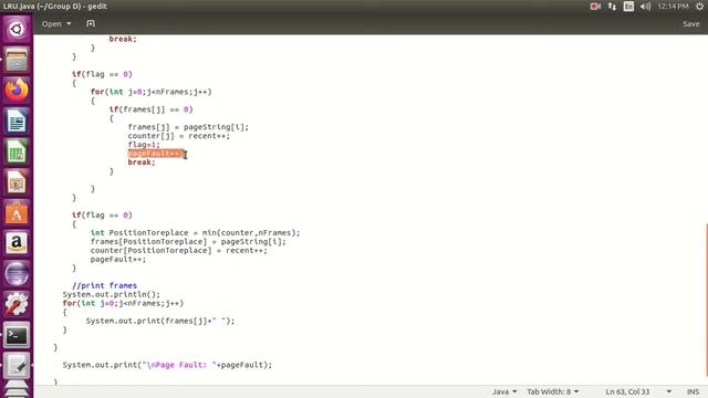 Program for Least recently Used Page replacement смотреть онлайн