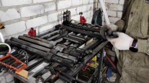 Передняя вилка и маятник. Кастом Урал ИМЗ-8.103.10