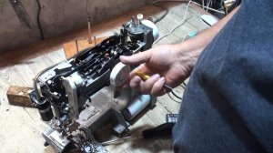 Швейная машина Jaguar model 333.  Куча поломок.....Неисправно ВСЁ.....
