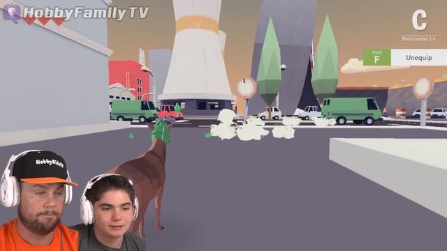DEER takes on Giant Koala Monster on HobbyFamilyTV смотреть онлайн