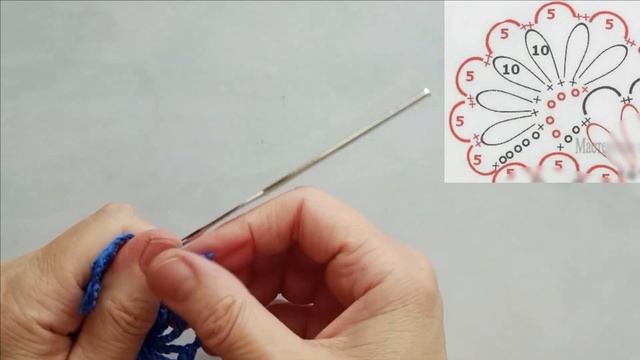 Ажурная лента крючком. Соединение лент смотреть онлайн