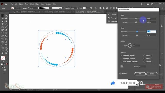 How To Create Doted Circle logo in Illustrator cc #logotutorials #illustratortutorial #logodesign смотреть онлайн