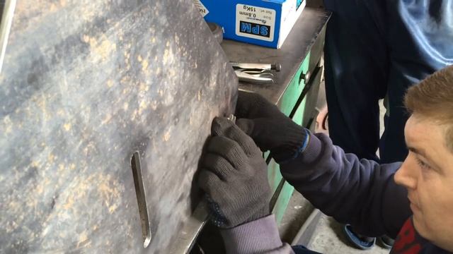 Гибочник профильной трубы. Изготовление смотреть онлайн