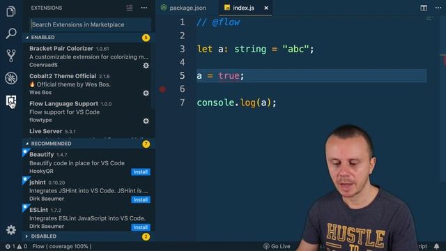 Flow: A Static Type Checker for JavaScript смотреть онлайн