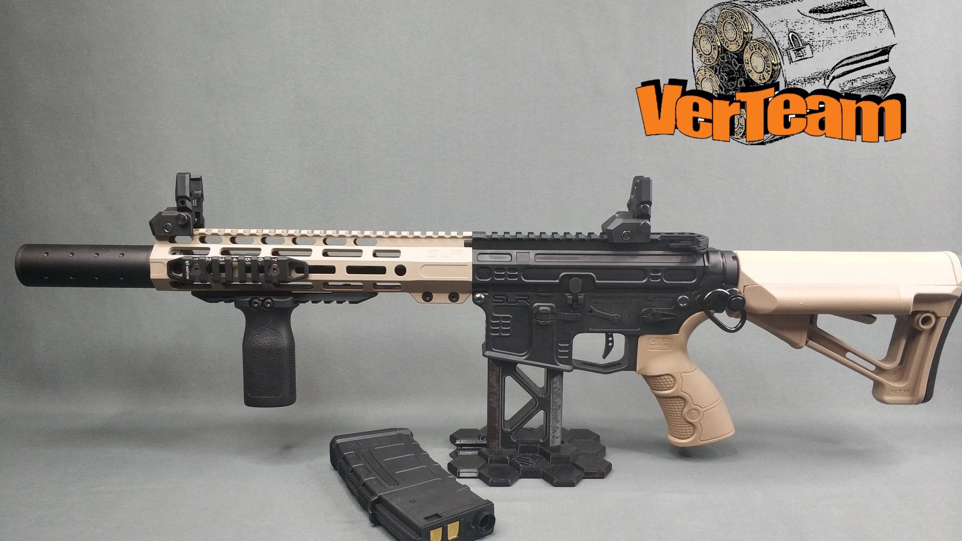 Орбиз автомaт SLR V2-AR15 (M4A1) Uрgrаde Version