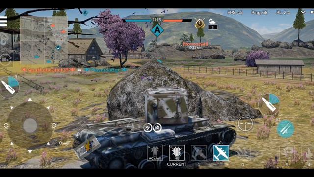 KV-2 Gameplay - War Thunder Mobile смотреть онлайн