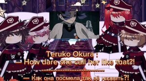 || Hunting Dogs React To F!Y/N As Kocho Shinobu vs Spider Demon | BSD | RUS/ENG | Very lazy.. ||