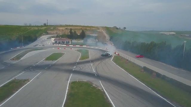 tsivopoulos practice drift larisa- footage with mavic pro смотреть онлайн