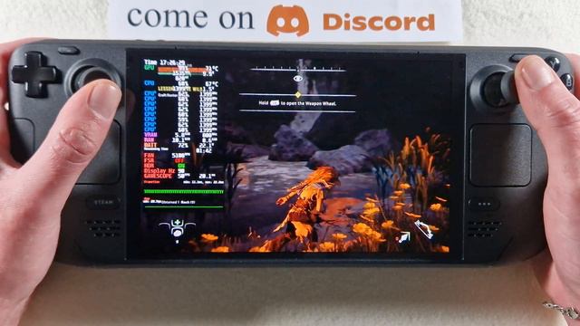 Horizon Zero Dawn on Steam Deck OLED with Steam OS 3.6 смотреть онлайн