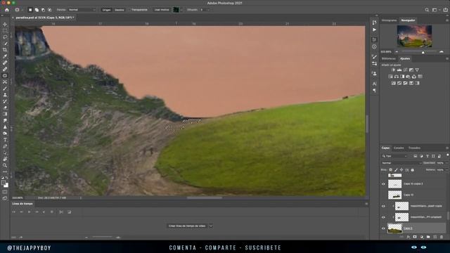 Valley of peace | Matte Painting | Speed Art Photoshop смотреть онлайн