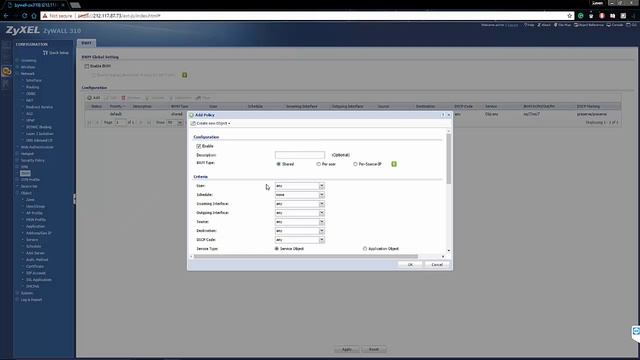 Zyxel USG Series - How To Set Up Bandwidth Management (BWM, QoS)