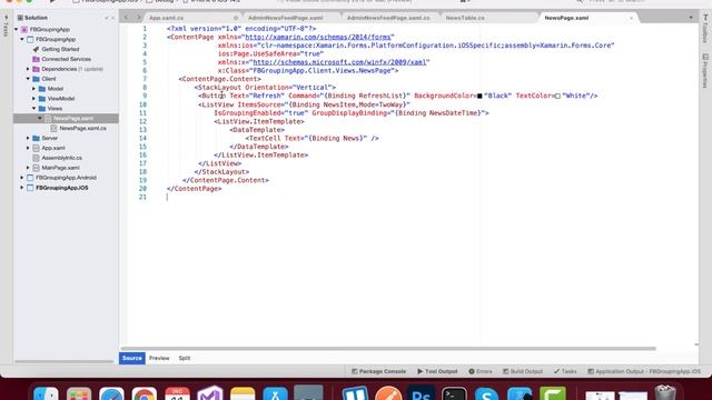 Xamarin Forms Firebase Real Time Database and Grouping ListView смотреть онлайн