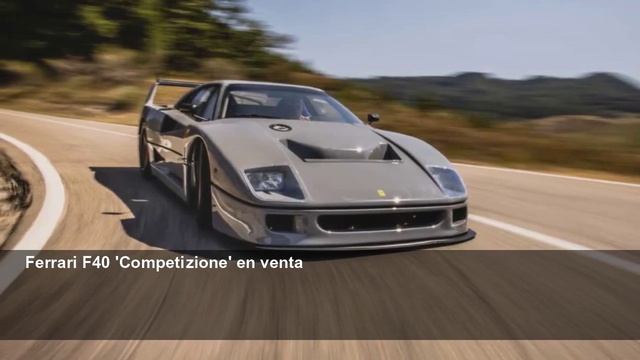 Este impresionante Ferrari F40 'Competizione' está en venta смотреть онлайн