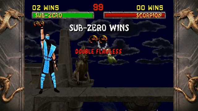 Mortal Kombat 2 Stage Fatality v2 смотреть онлайн