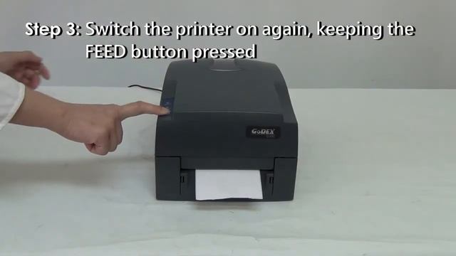 Калибровка принтера этикеток Godex G500/G530 смотреть онлайн