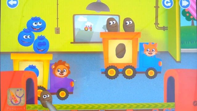Let's Play And Learn Vegetable Names, Shape And Colors - Educational games for kids смотреть онлайн