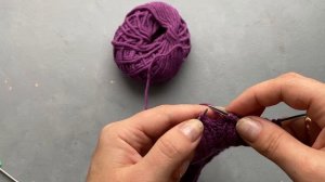 Детские варежки спицами. Двойные варежки