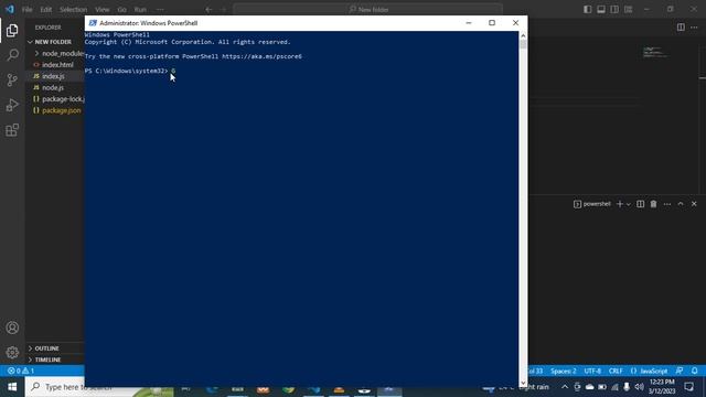 nodemon cannot be loaded because running scripts is disable on this system || Problem solved with P смотреть онлайн