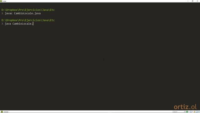 Java - Ejercicio 244: Cambiar el Locale o Región desde la Consola смотреть онлайн