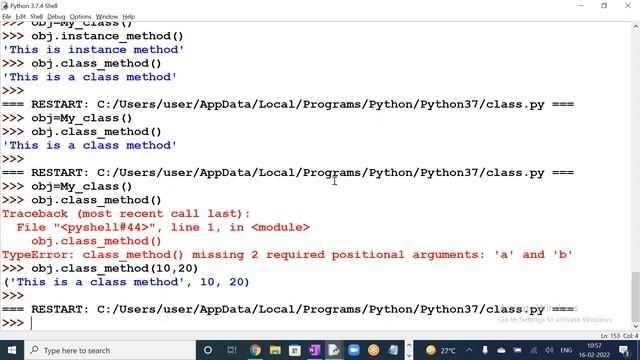 Types of Class and methods. смотреть онлайн