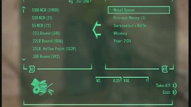 Fallout New Vegas Honest Hearts Unique Weapon:Survivalist's Rifle смотреть онлайн