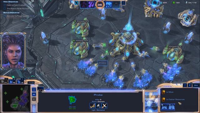 StarCraft Legacy of the Void - Campaign Playthrough - part 9 смотреть онлайн