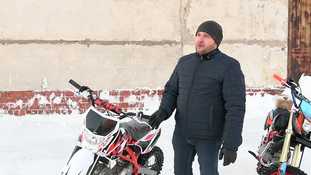 Питбайки KAYO c двигателем 140 куб.см., EVOLUTION и BASIC. Обзор смотреть онлайн