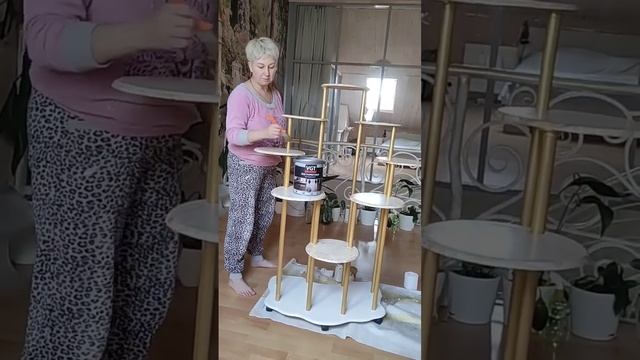 ДЕКОРИРОВАНИЕ ПОЛКИ ДЛЯ ЦВЕТОВ смотреть онлайн